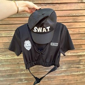 Sexy SWAT officer halloween costume